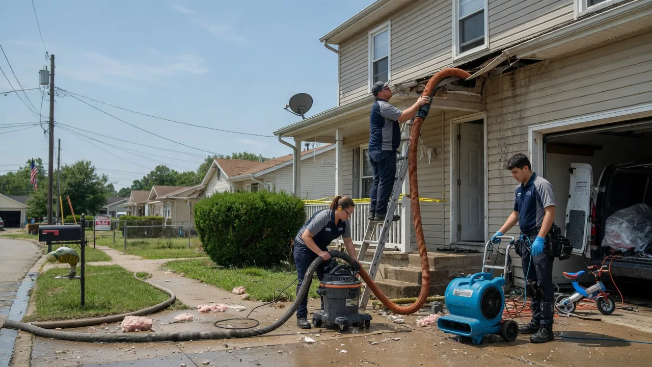 Water Damage Restoration in Howardsville, VA near me